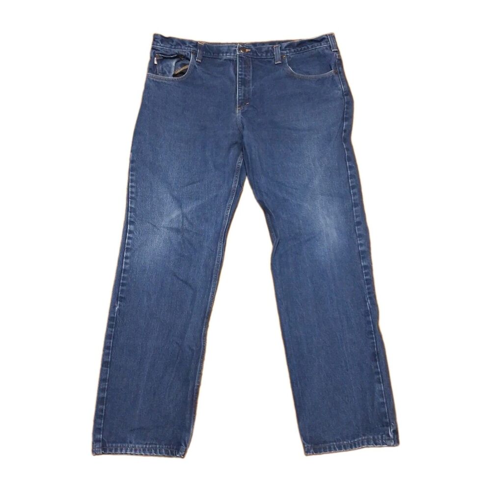 all american clothing co mens jeans size 42x36 blue denim made in usa aa1873